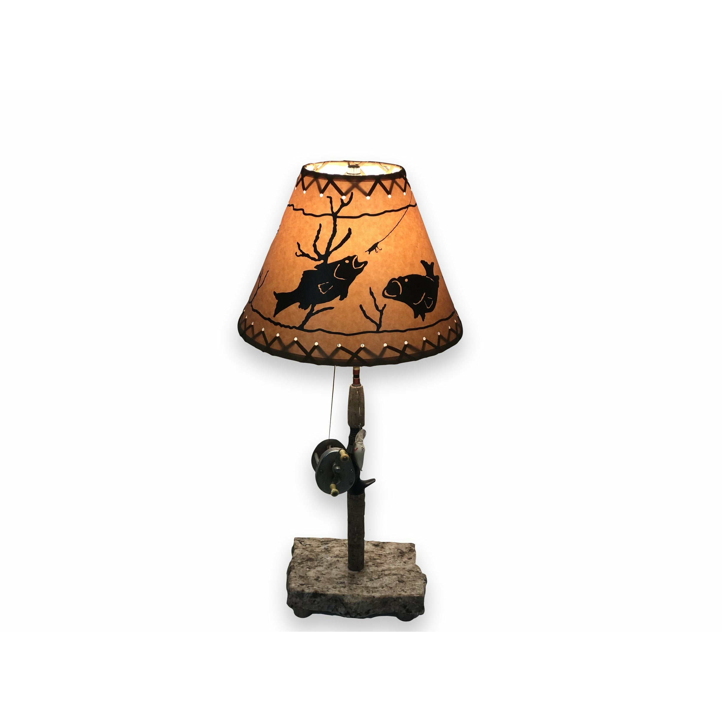 Berkeley Fishing Rod Night Stand Lamp