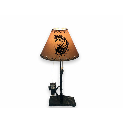Catfish Table Lamp #1661