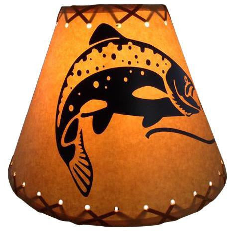 Action Trout Lamp Shade