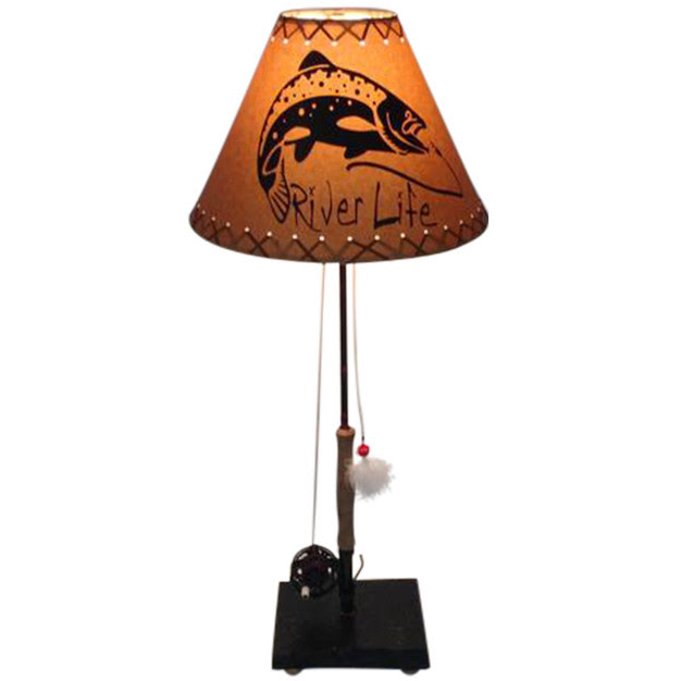 anadolu fly reel night 26 table lamp Fly Reel Table Lamp #1384 – Reel Lamps
