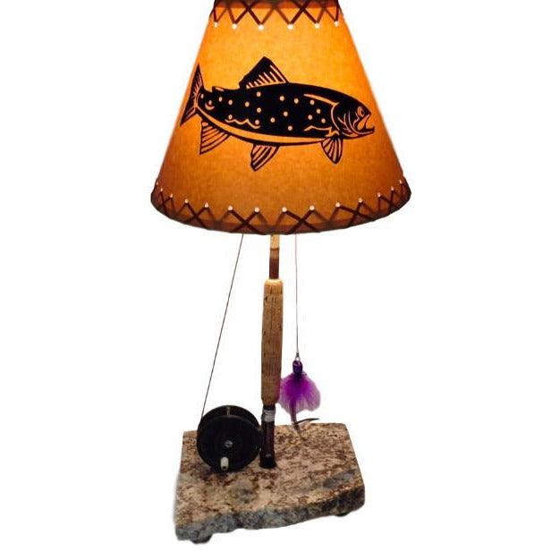 Fly Reel Night Stand Lamp 1424