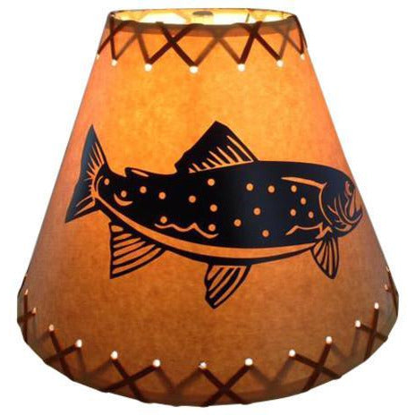 Trout Lamp Shade