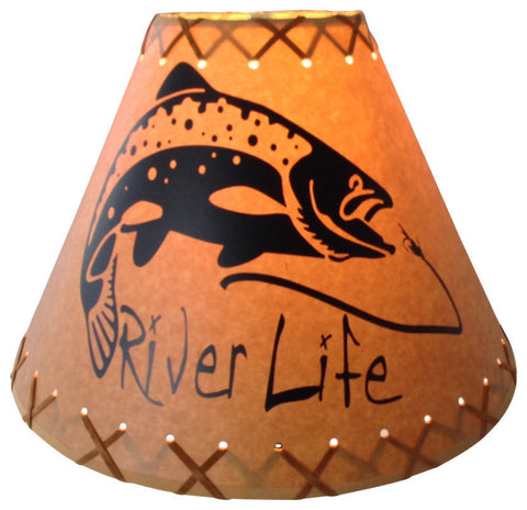 Fishing and Hunting Lamp Shades