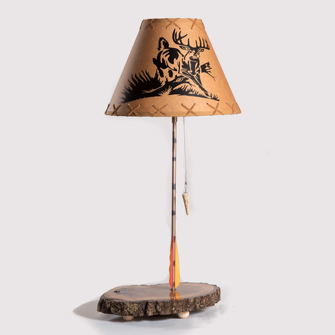 Reel Lamps Arrow Lamp with Deer theme shade