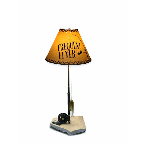 Fly Reel Table Lamp #1754