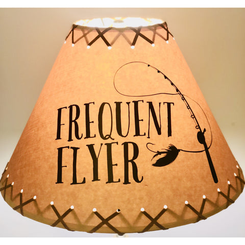 Frequent Flyer Lamp Shade