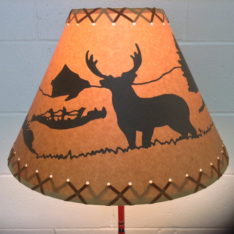 16” Diameter Deer Lamp Shade