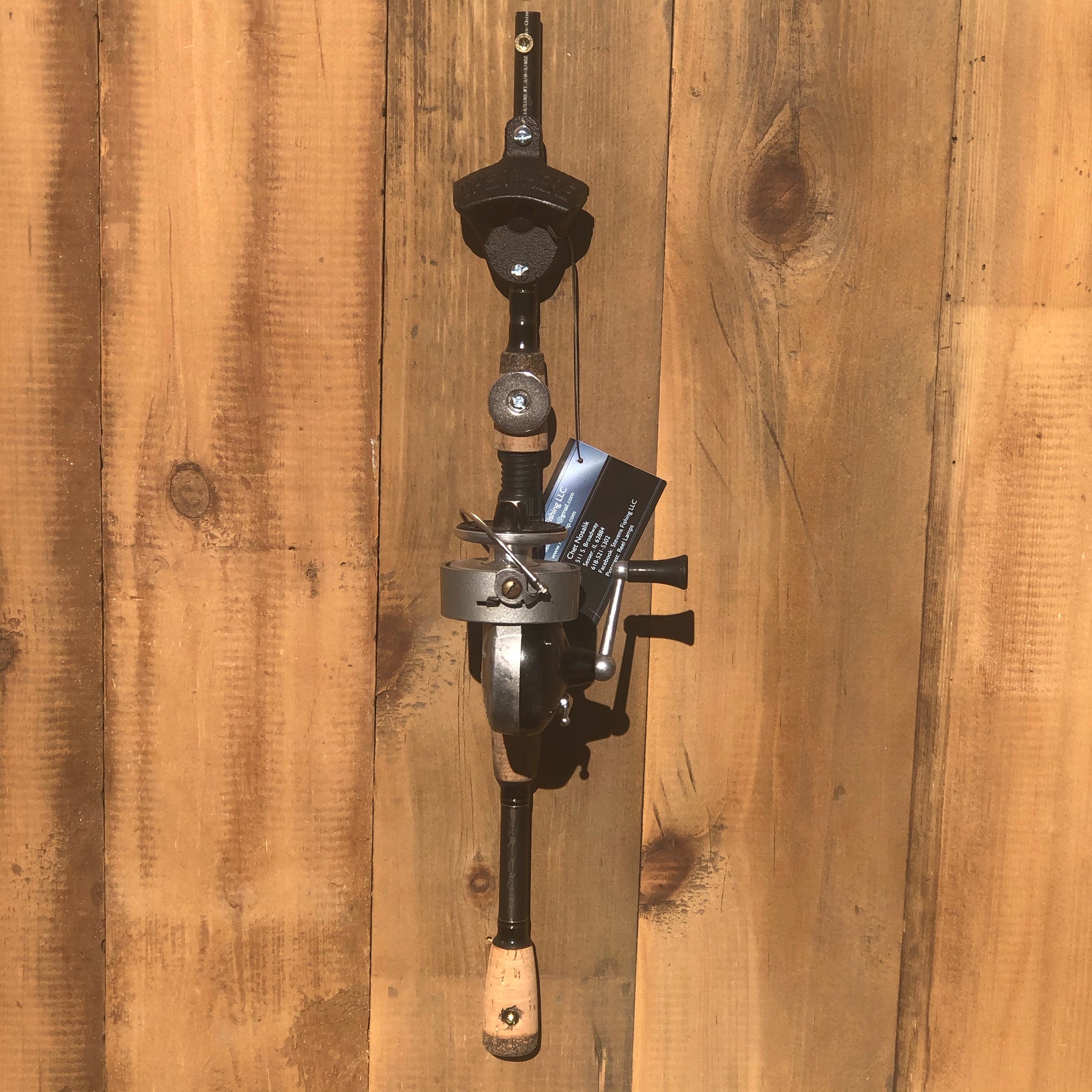 bottle fishing reel Fishing Pole Bottle Opener #B078 – Reel Lamps