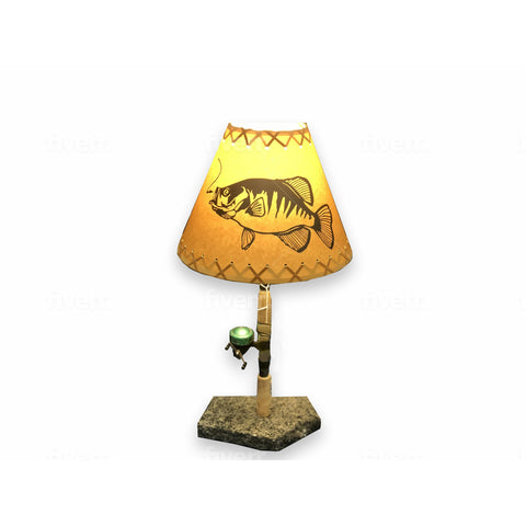 Crappie Night Stand Lamp #1507