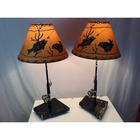 Pair of Table Lamps #1341/#1342