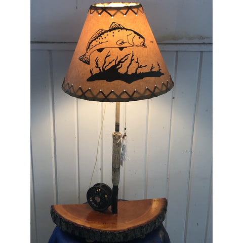 Fly Reel Night Stand Lamp #1590