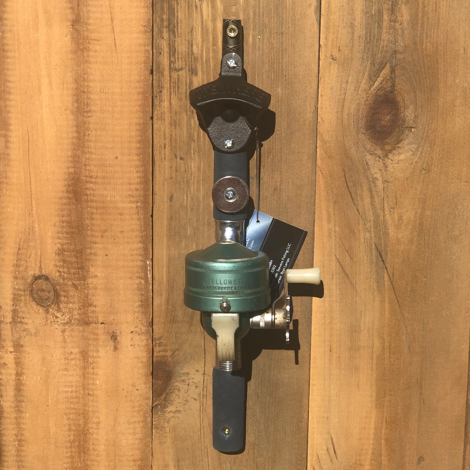 bottle fishing reel Fishing Pole Bottle Opener #B076 – Reel Lamps