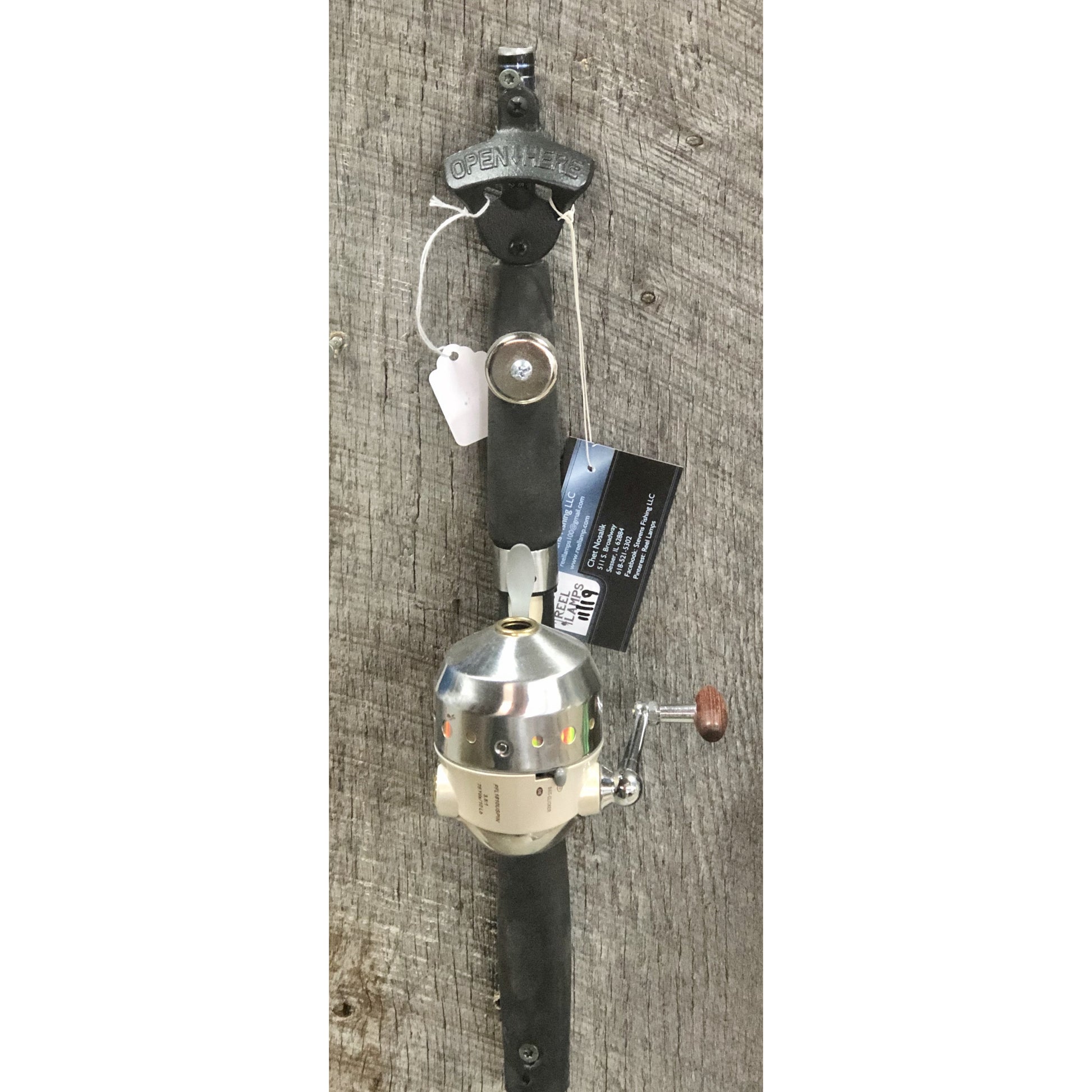 Fishing Pole Bottle Opener #B029 – Reel Lamps